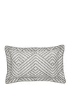 Bedeck Kayah Print Oxford Pillowcase, Charcoal