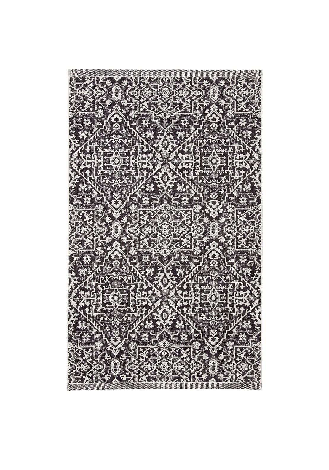 Bedeck Dhaka Hand Towel, Charcoal