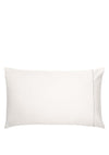 Bedeck Fine Linens Egyptian Cotton Sateen Pillowcase, Chalk