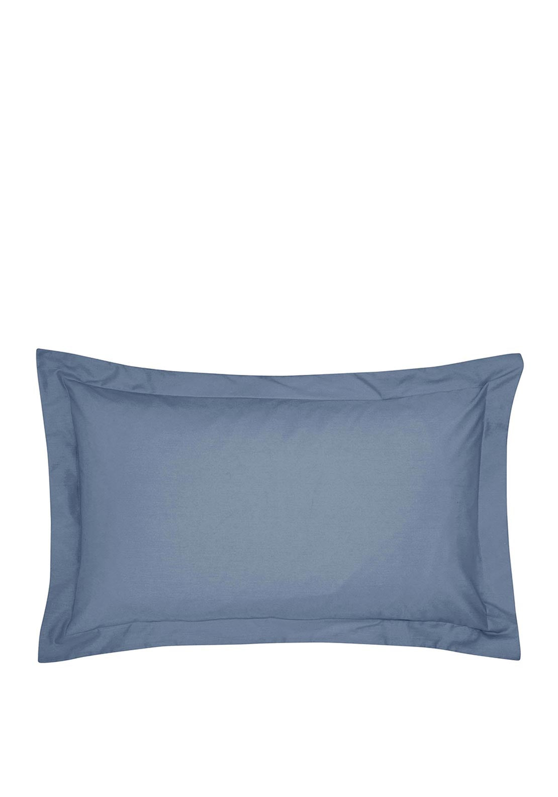 Bedeck 300 Thread Count Egyptian Cotton Oxford Pillowcase, Denim