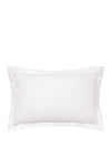 Bedeck 300 Thread Count Egyptian Cotton Oxford Pillowcase, White