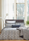 Bedeck 180 Thread Count Duvet Cover, Midnight Blue
