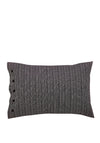 Bedeck 180 Thread Count Standard Pillowcase Pair, Midnight Blue Multi