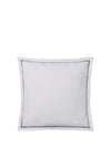 Bedeck 300 Thread Count Square Pillowcase, Midnight & White