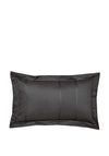 Bedeck 300 Thread Count Combed Cotton Oxford Pillowcase, Charcoal