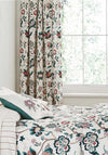 Sanderson Options Roslyn Curtains, Green 66” x 72”