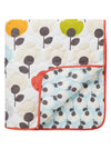Series By Helena Springfield Rise & Shine Quilted Throw, Multi Coloured 230 x 265cm