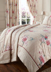 Opulence Annette Curtains 66X72in, Crimson