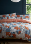 Portfolio Koi Duvet Set, Mandarin