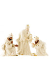 Belleek Christmas Three Kings Men Ornament Set