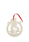 Belleek Living Christmas Santa Bauble Ornament