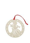 Belleek Living Christmas Angle of Peace Ornament