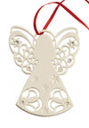 Belleek Living Christmas Hanging Angel  Decoration Ornament