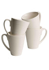 Belleek Ripple Mugs, Set of Four