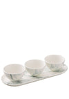 Belleek Living Marbled Trio Serving Set
