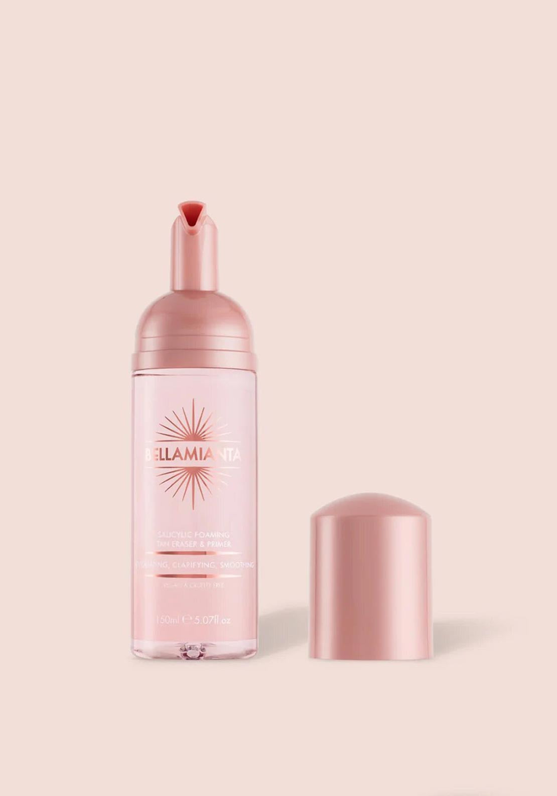 Bellamianta Salicylic Foaming Tan Eraser and Primer, 150ml