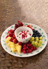 Belleek Classic Shamrock Chip & Dip Set