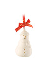 Belleek Living Mini Snowman Hanging Ornament