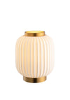 Belleek Small Oriental Lantern Lamp
