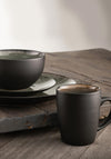 Belleek Living 16 Piece Stoneware Tableware Set, Graphite