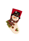 Belleek Living Top Hat Snowman Stocking