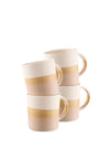 Belleek Living Saffron Set of Four Mugs