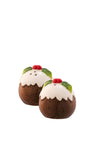 Belleek Living Christmas Pudding Salt & Pepper Set
