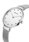 Bering Womens Classic Watch, Silver