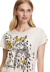 Betty Barclay Leopard Graphic T-Shirt, Beige