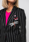 Betty Barclay Pinstripe Blazer Jacket, Black