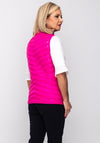 Betty Barclay Down & Feather Quilted Gilet, Hot Pink
