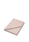 Bianca Home 400TC Cotton Sateen Flat Sheet, Blush