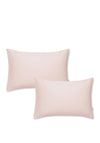Bianca Home Cotton Sateen Pillowcase Pair, Blush