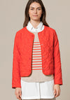 Bianca Liana Quilted Short Jacket, Fire