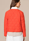 Bianca Liana Quilted Short Jacket, Fire