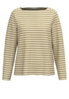 Bianca Lotta Striped Sweater, Beige & Cream