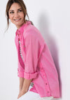 Bianca Ally Linen Over Shirt, Light Pink