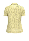 Bianca Agia Sheer Shirt, Yellow
