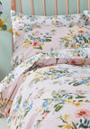Bianca Botanical Vintage Bloom Duvet Set, Blush