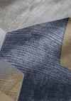Bianca Home Hexagon Geometric Duvet Set, Grey Ochre