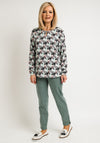 Bianca Alina Geo Print Top, Multi-Coloured
