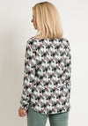 Bianca Alina Geo Print Top, Multi-Coloured