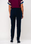 Bianca Slim Leg Trousers, Navy