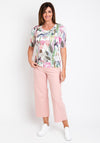Bianca Leaf Print T-Shirt, Multi
