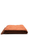 Biederlack Cotton Home Diamond Rust Medium Blanket