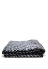Biederlack Cotton Home Threads Pattern Large Blanket, Blue