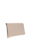Bioeco by Arka Shimmer Patent Clutch Bag, Nude