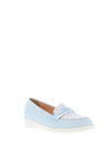 Bioeco By Arka Leather Loafers, Blue