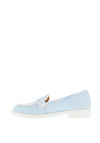 Bioeco By Arka Leather Loafers, Blue