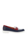 Bioeco By Arka Leather Loafers, Navy
